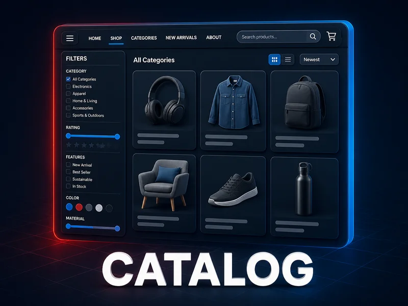 Katalog & Navigation