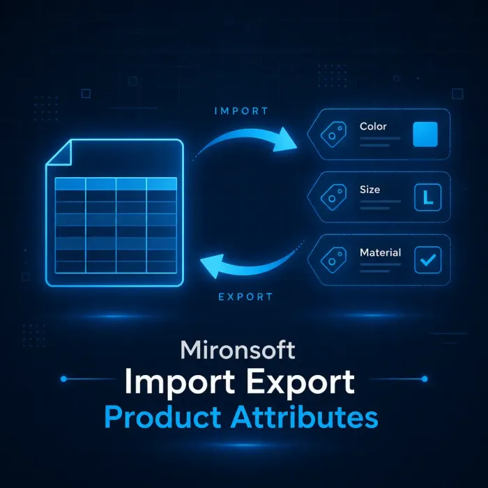 Mironsoft Import Export Product Attributes
