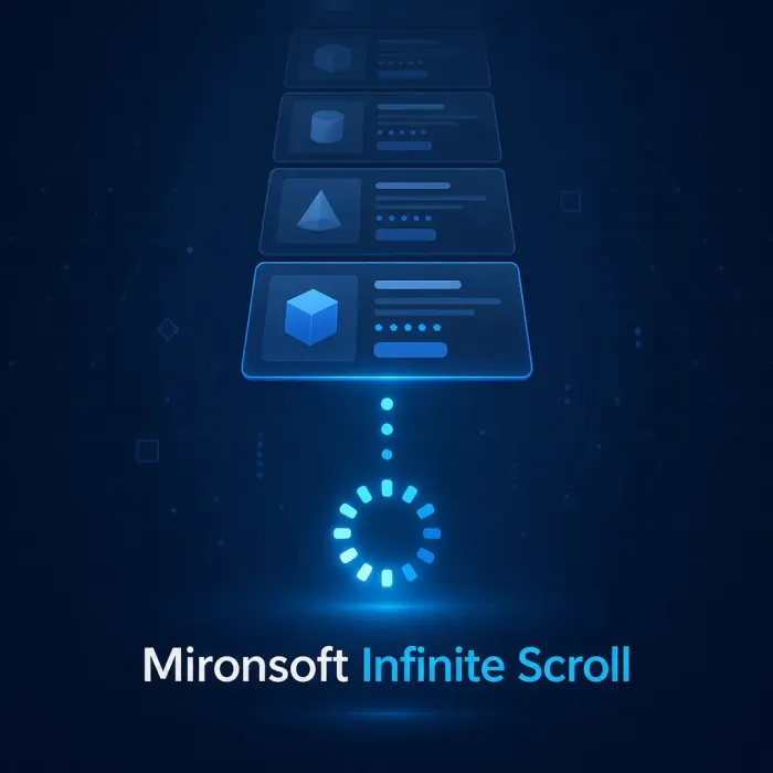 Mironsoft Infinite Scroll