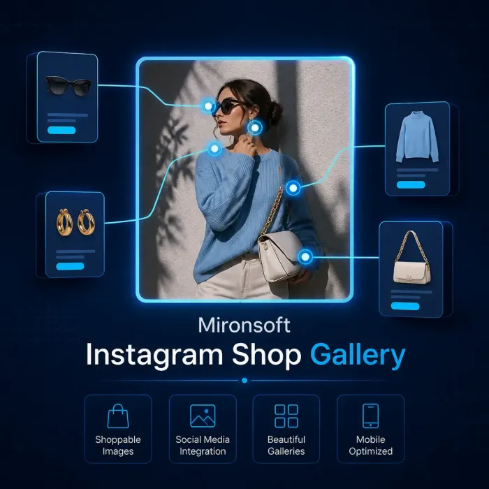 Mironsoft Instagram Shop Gallery