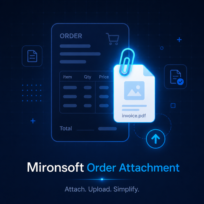 Mironsoft Order Attachment