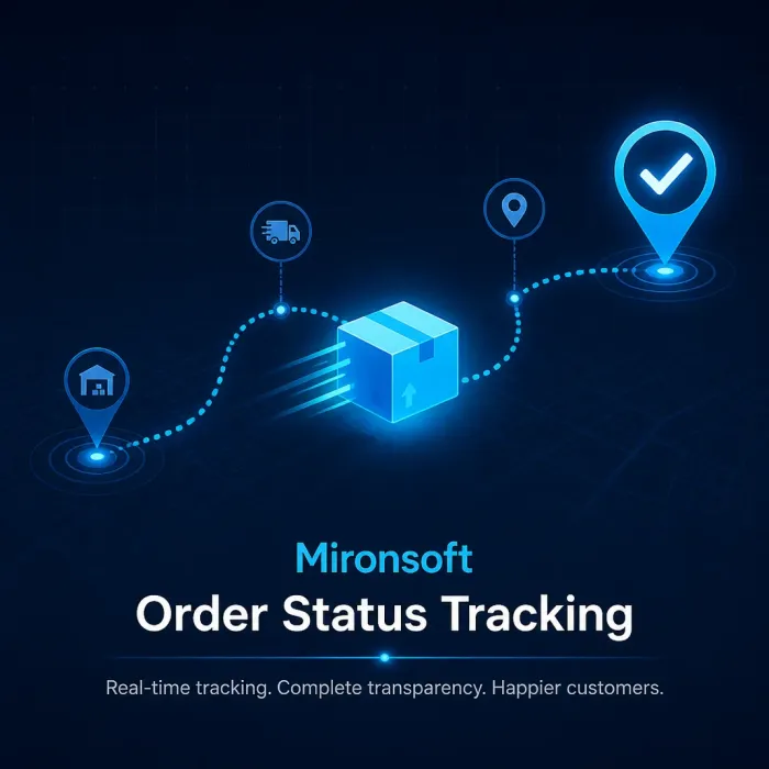 Mironsoft Order Status Tracking