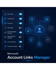Mironsoft Account Links Manager