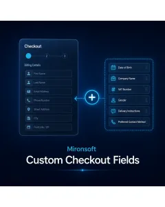 Mironsoft Custom Checkout Fields
