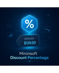 Mironsoft Discount Percentage