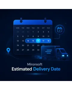 Mironsoft Estimated Delivery Date