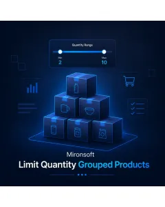 Mironsoft Limit Quantity for Grouped Products