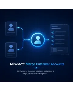 Mironsoft Merge Customer Accounts