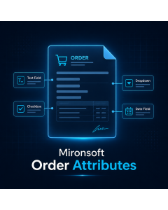 Mironsoft Order Attributes
