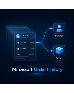 Mironsoft Order History