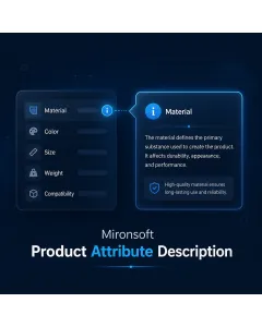Mironsoft Product Attribute Description