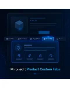Mironsoft Product Custom Tabs
