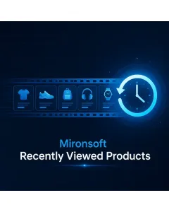 Mironsoft Recently Viewed Products