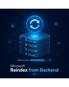 Mironsoft Reindex from Backend
