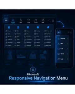 Mironsoft Responsive Navigation Menu