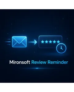 Mironsoft Review Reminder