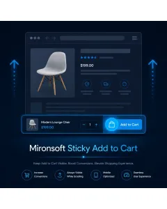 Mironsoft Sticky Add to Cart
