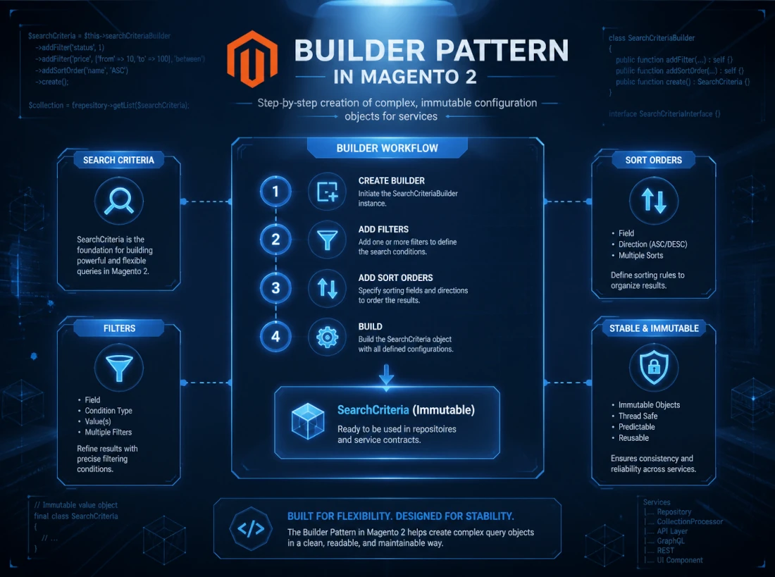 Builder Pattern in Magento 2 | Komplexe Objekte Schritt für Schritt | mironsoft.de