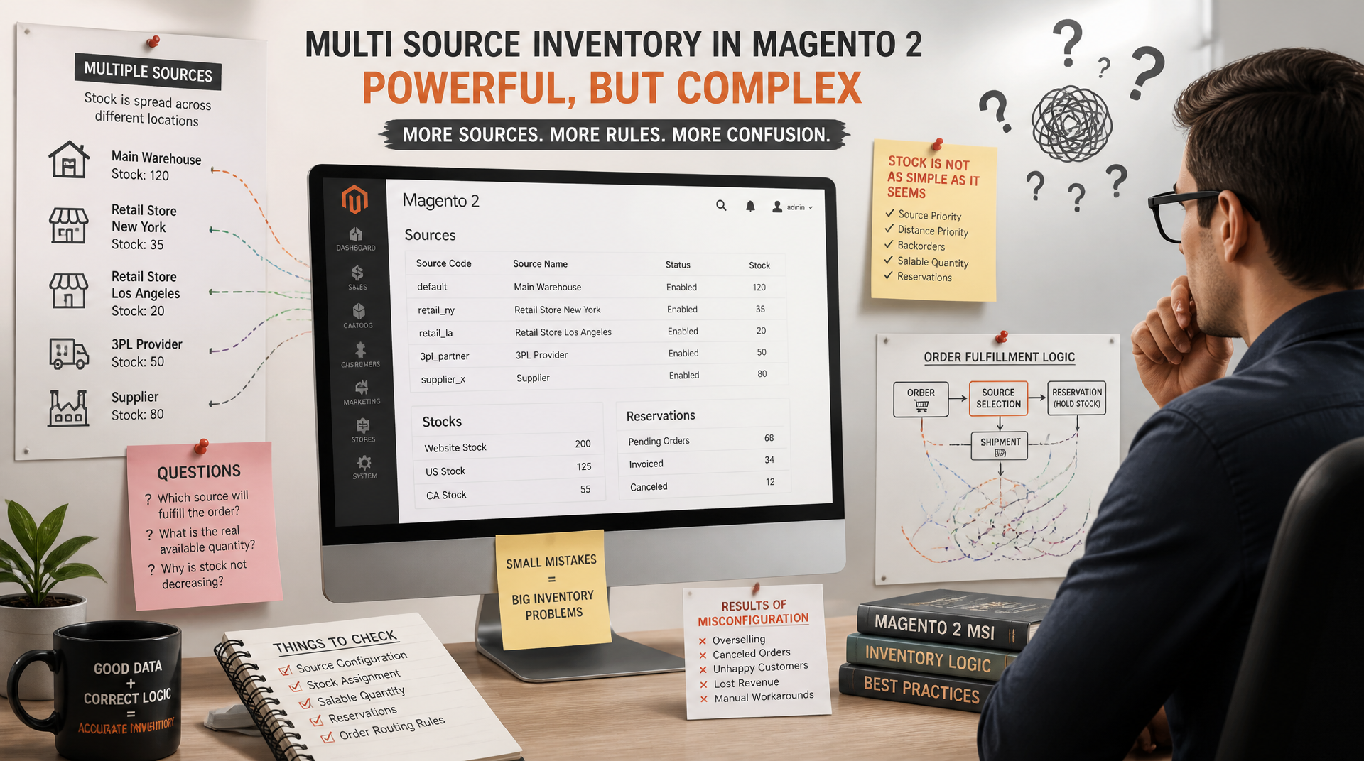MSI in Magento 2 | Custom Source und Reservierung richtig umsetzen