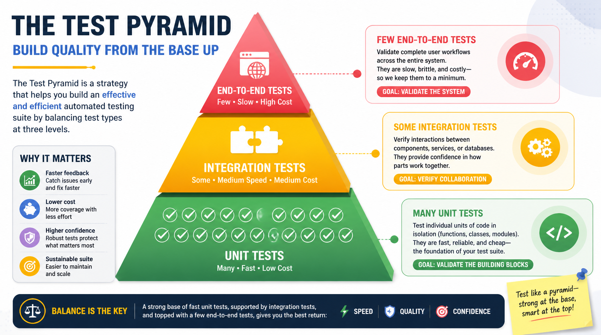 Magento 2 Test-Pyramide: Unit, Integration und MFTF im Vergleich