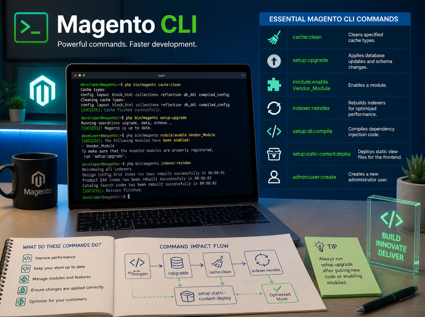 Magento CLI Befehle