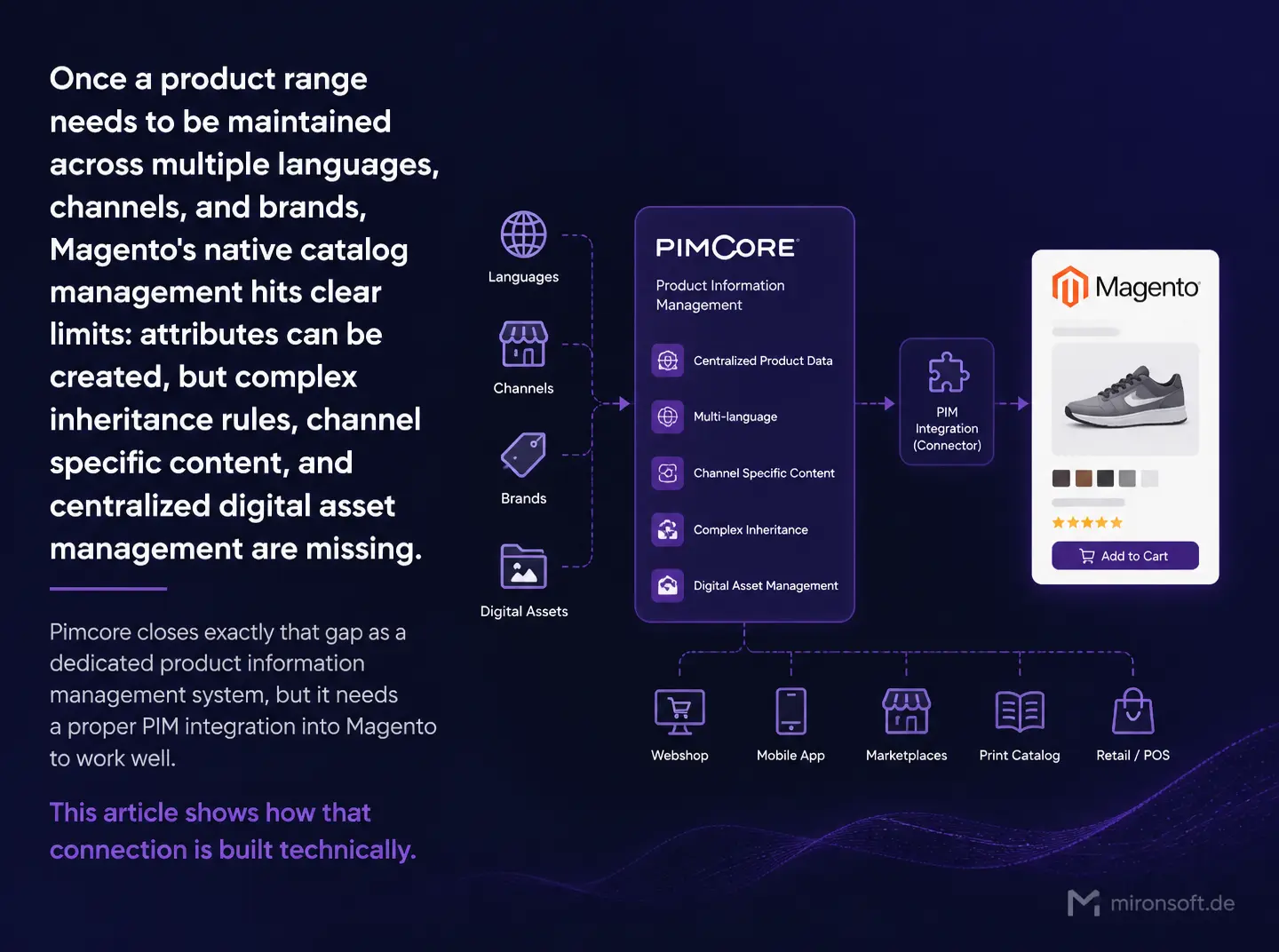 Pimcore als PIM mit Magento 2 verbinden: PIM-Integration in der Praxis