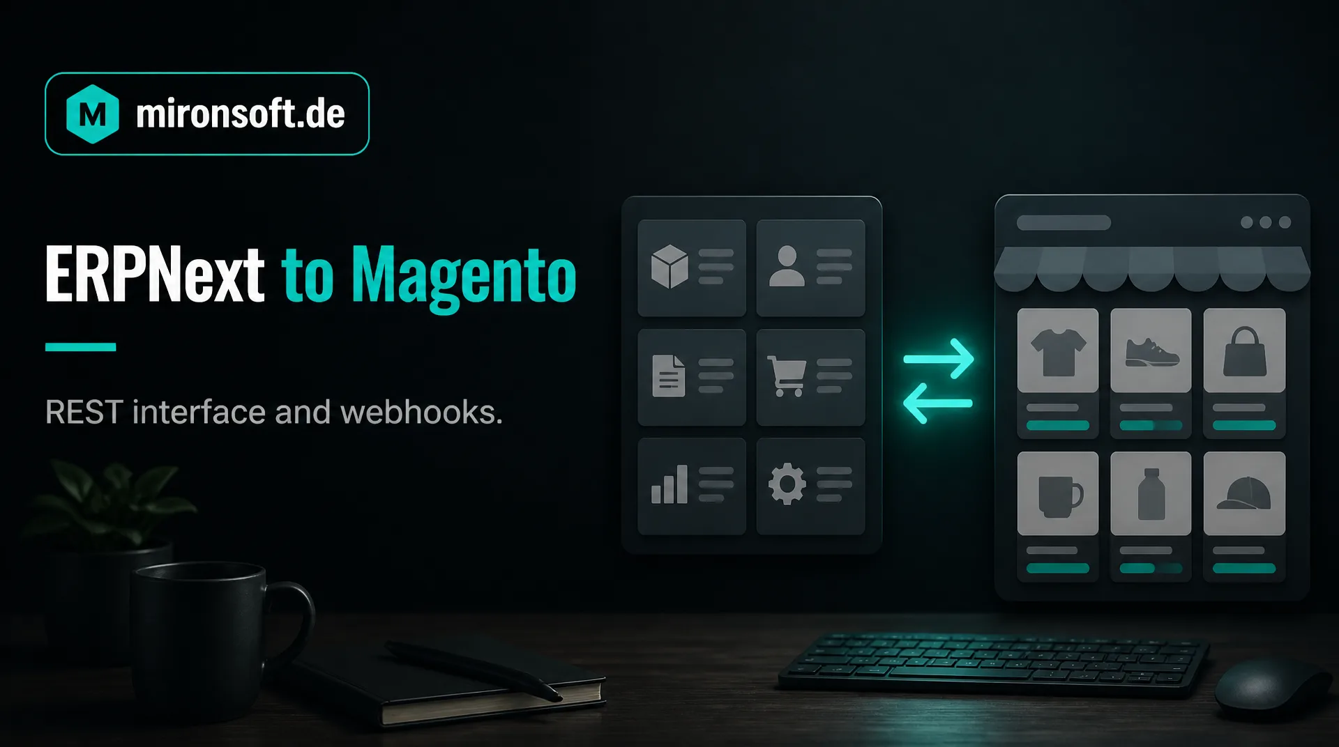 ERPNext mit Magento verbinden: REST-Schnittstelle und Webhooks
