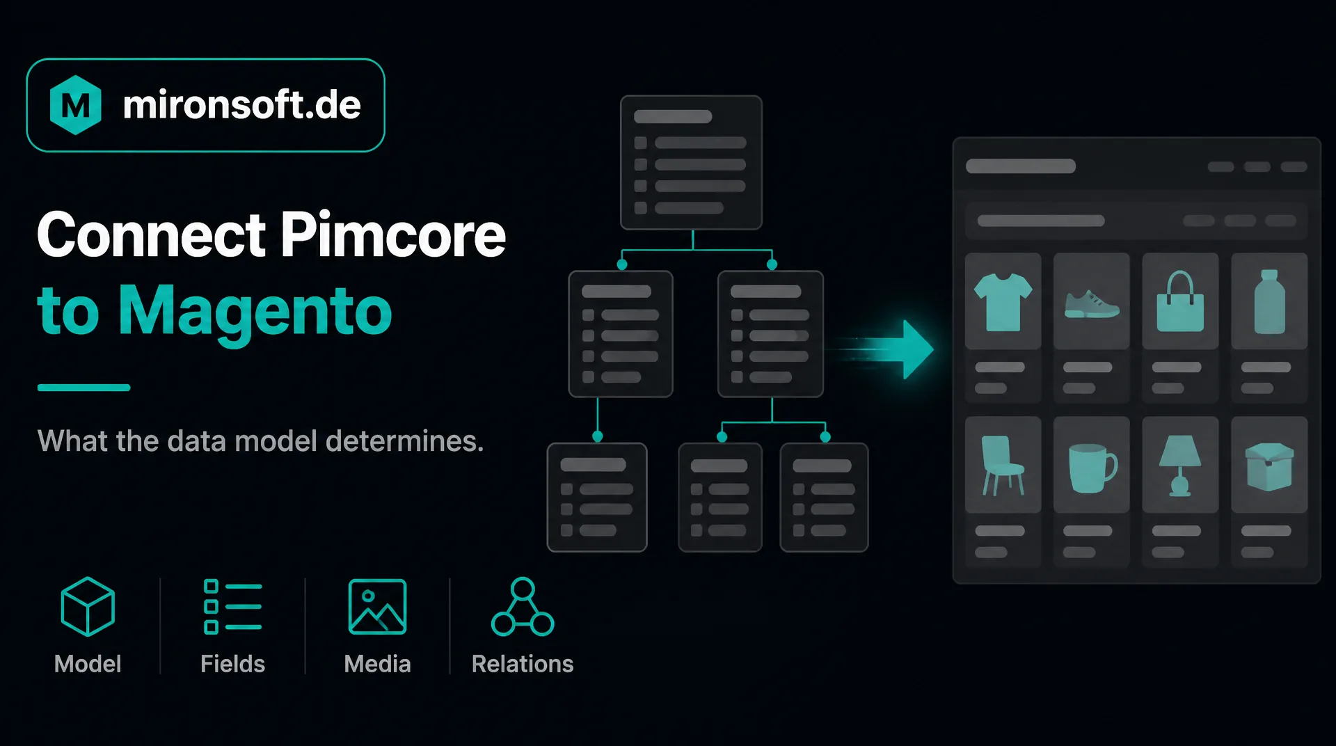 Pimcore mit Magento verbinden: Was das Datenmodell bestimmt