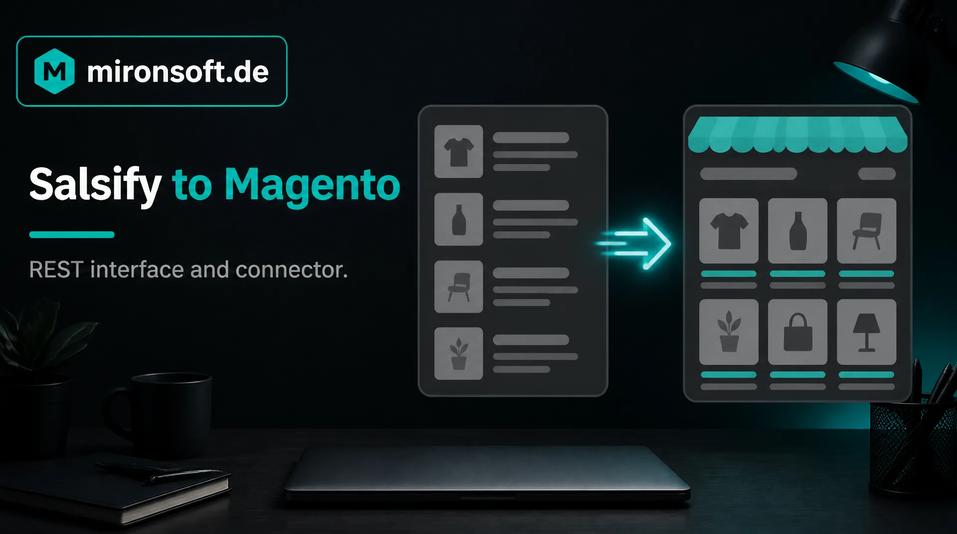 Salsify mit Magento verbinden: REST-Schnittstelle und Connector