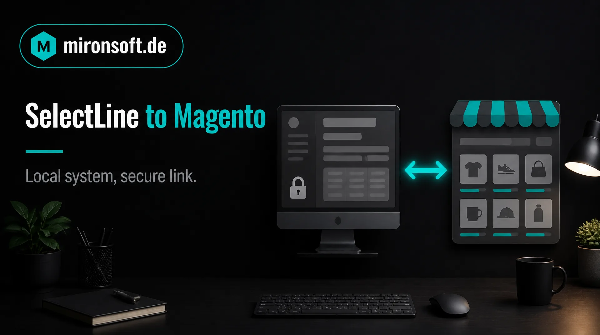 SelectLine mit Magento verbinden: Lokaler Betrieb und Schnittstellen