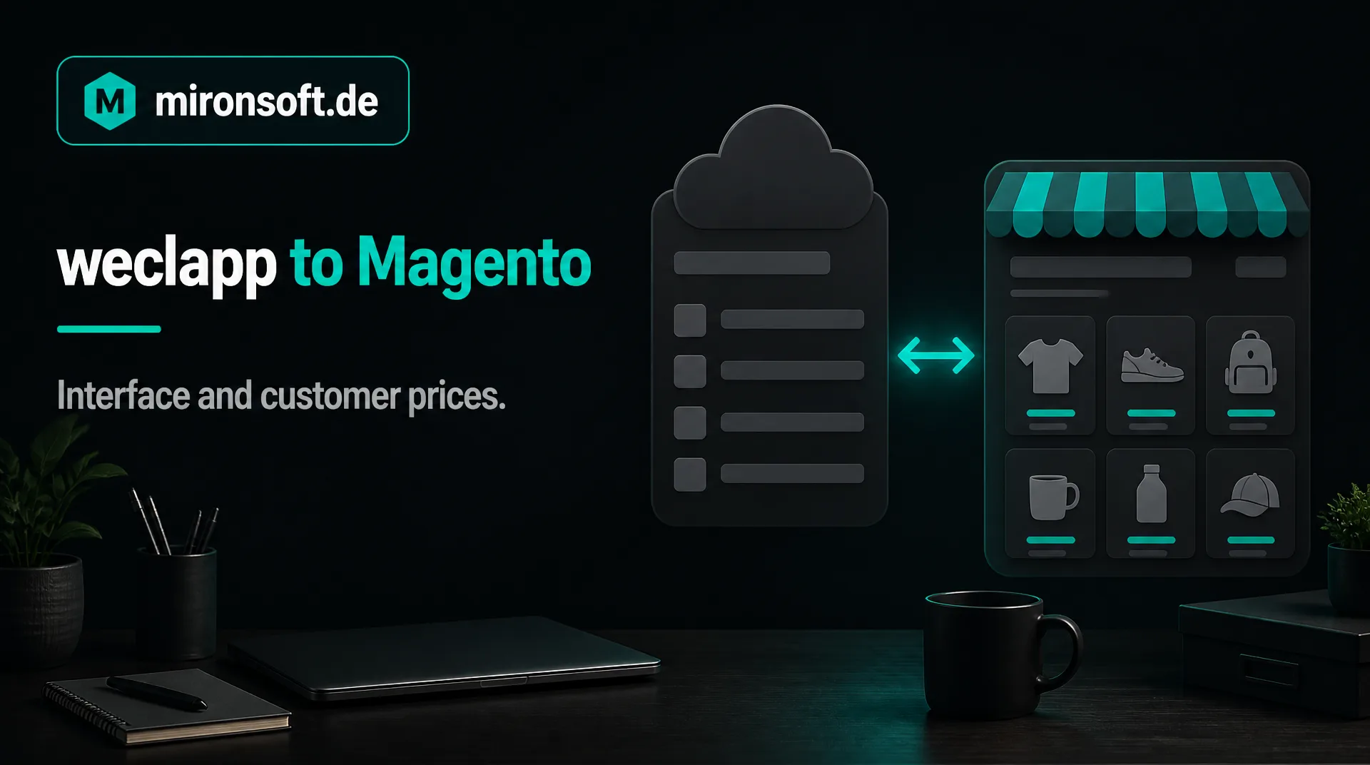 weclapp mit Magento verbinden: Schnittstelle und Kundenpreise