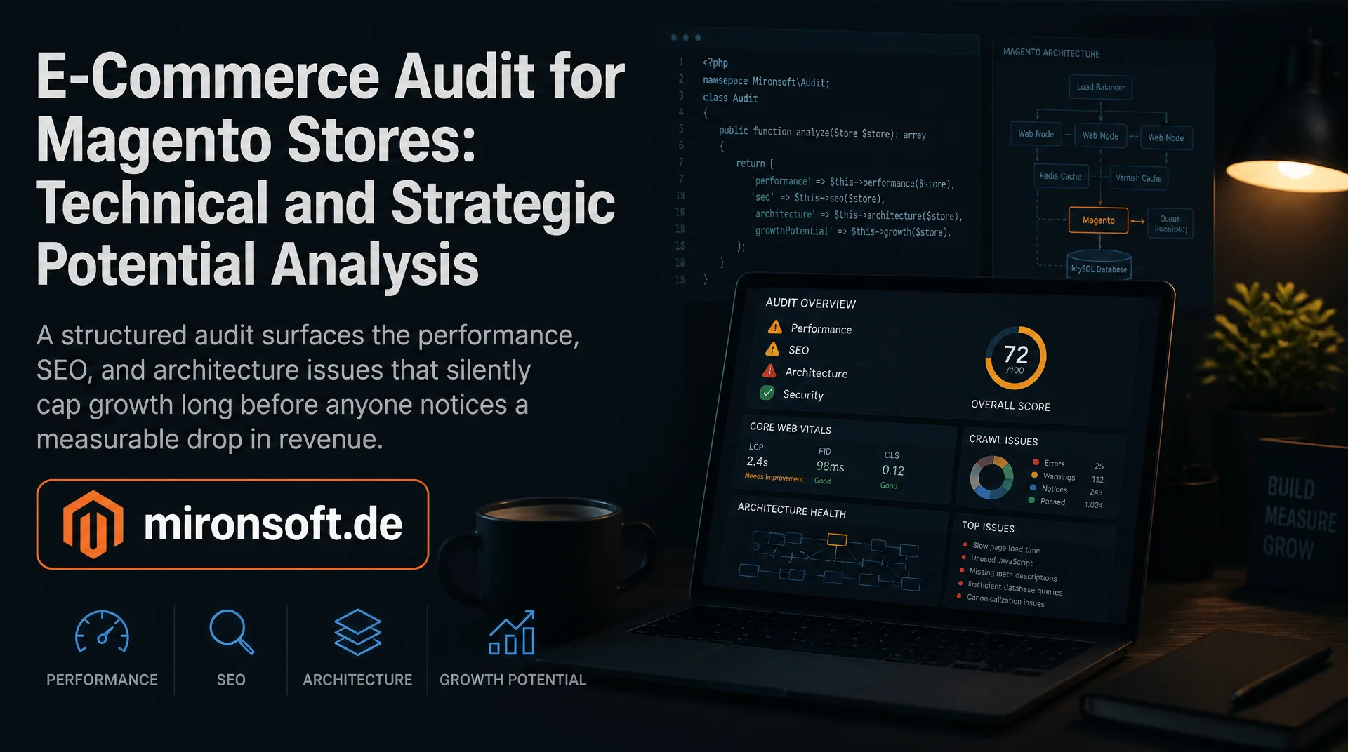 E-Commerce-Audit für Magento-Shops: Technische und strategische Potenzialanalyse