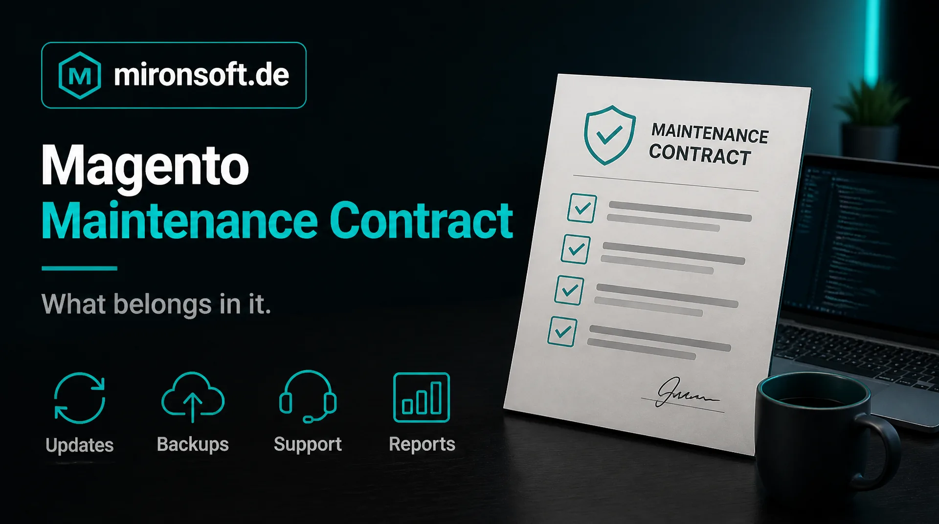 Magento Maintenance Contract: What Belongs in It