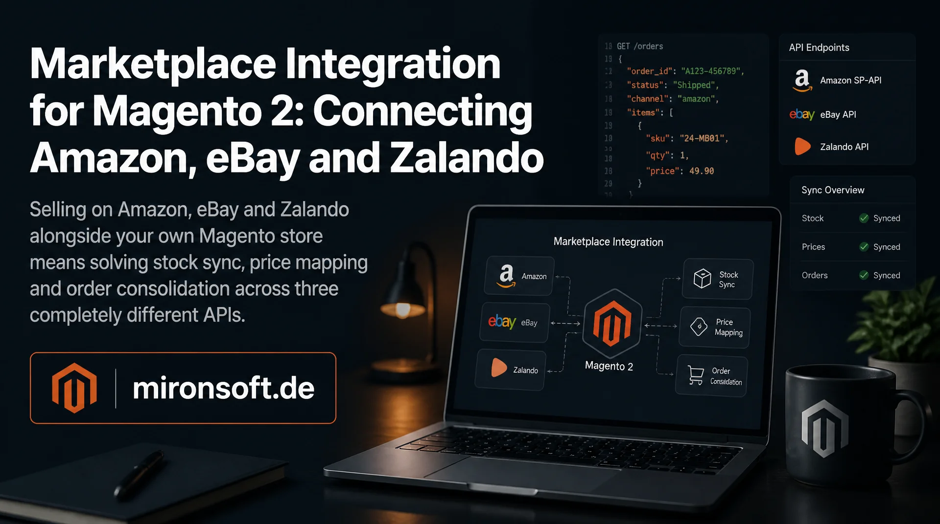 Marktplatz-Integration für Magento 2: Amazon, eBay und Zalando technisch anbinden