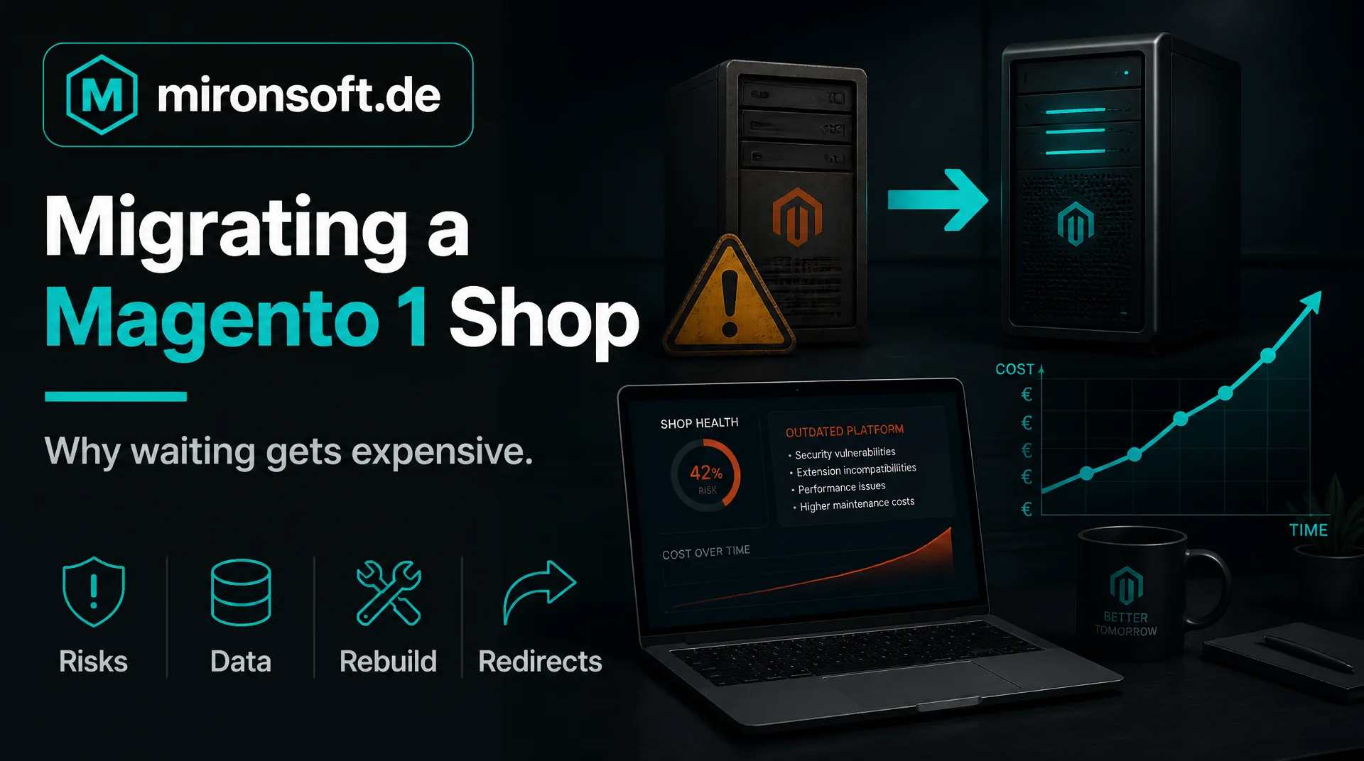 Migrating a Magento 1 Shop: Why Waiting Gets Expensive