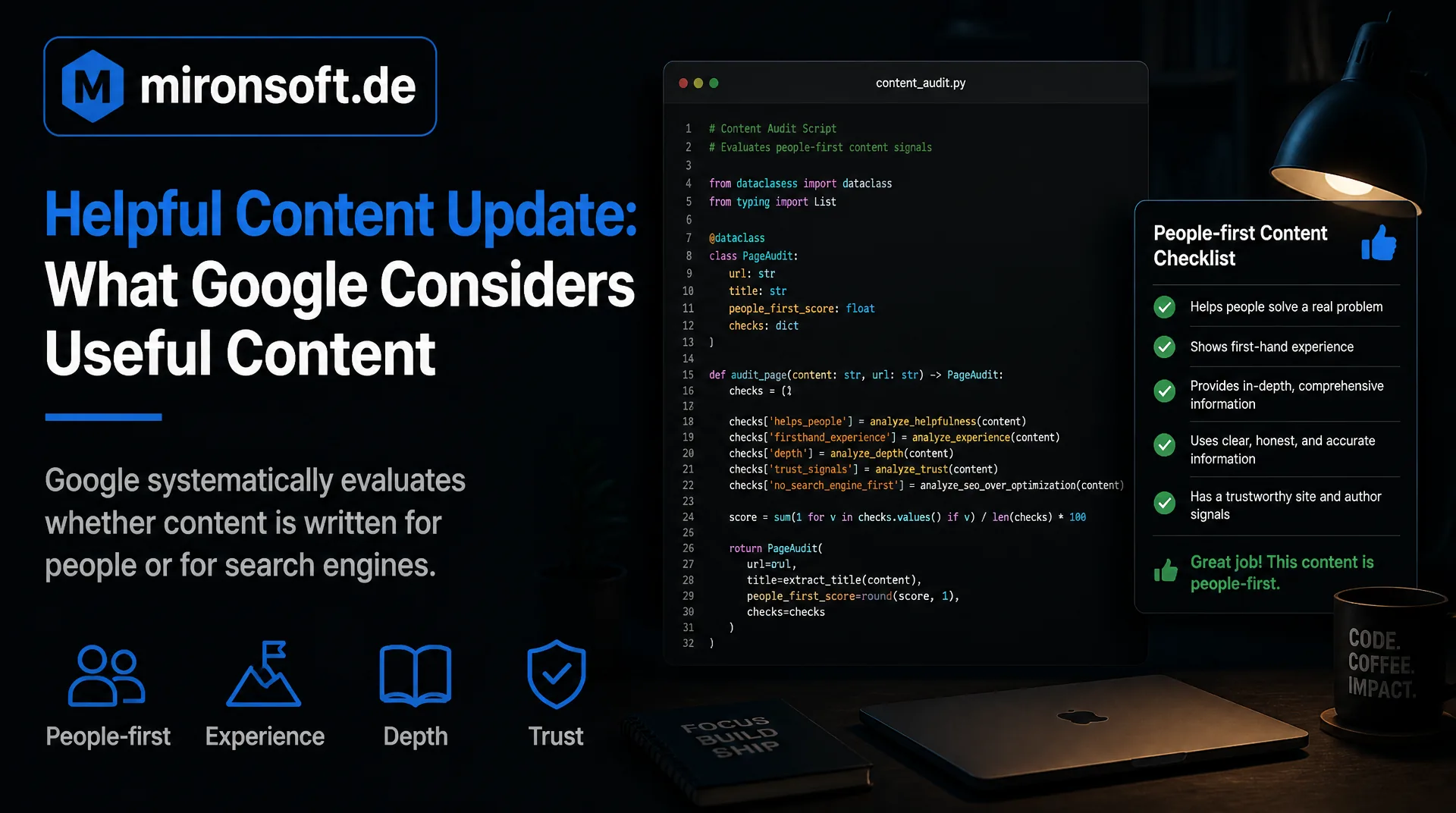 Helpful Content Update: Was Google unter nützlichem Content versteht