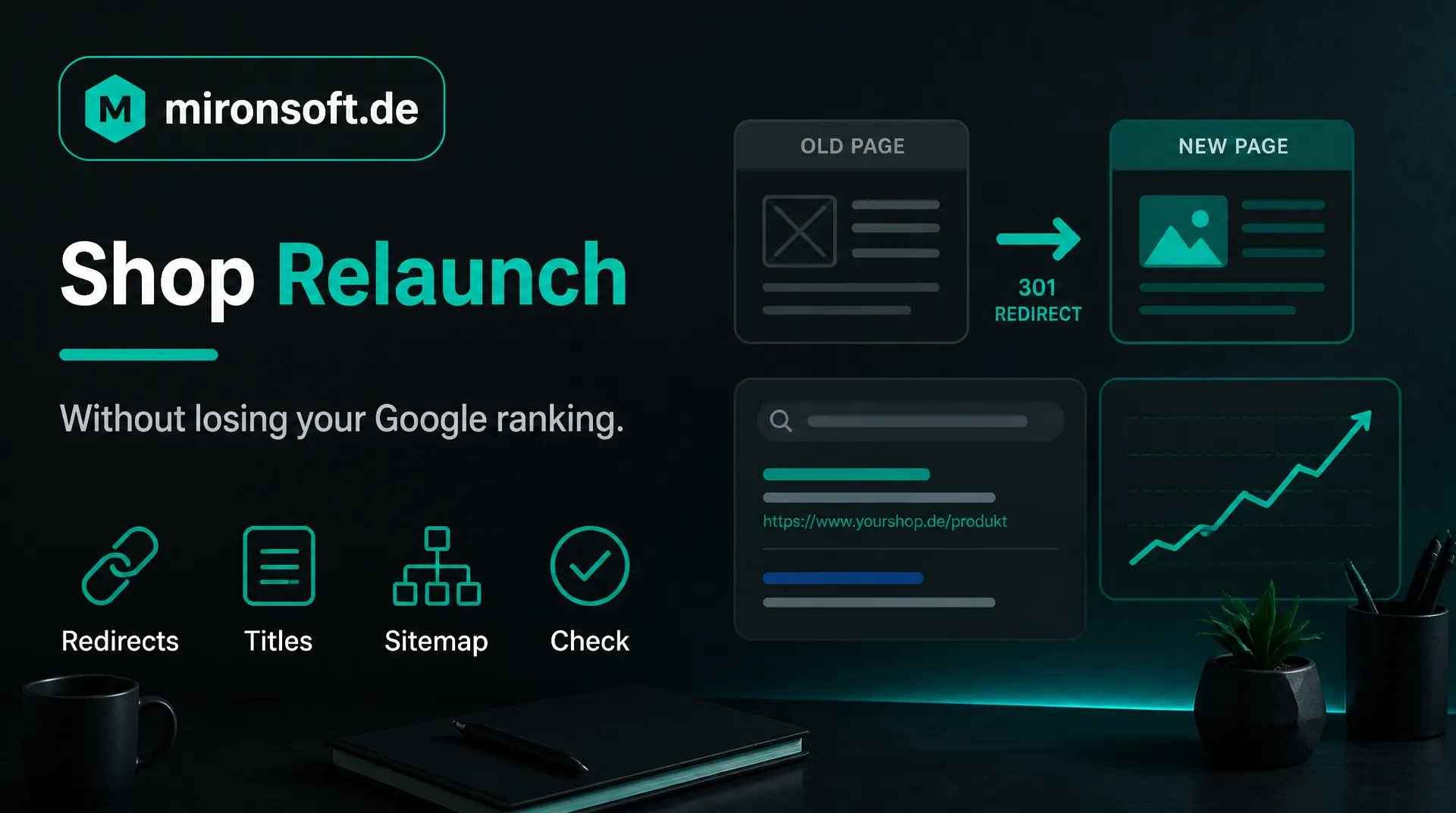 Shop Relaunch ohne SEO-Verlust: Der Ratgeber für Magento