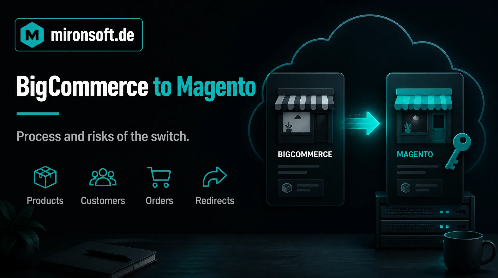 Von BigCommerce zu Magento wechseln: Ablauf und Risiken