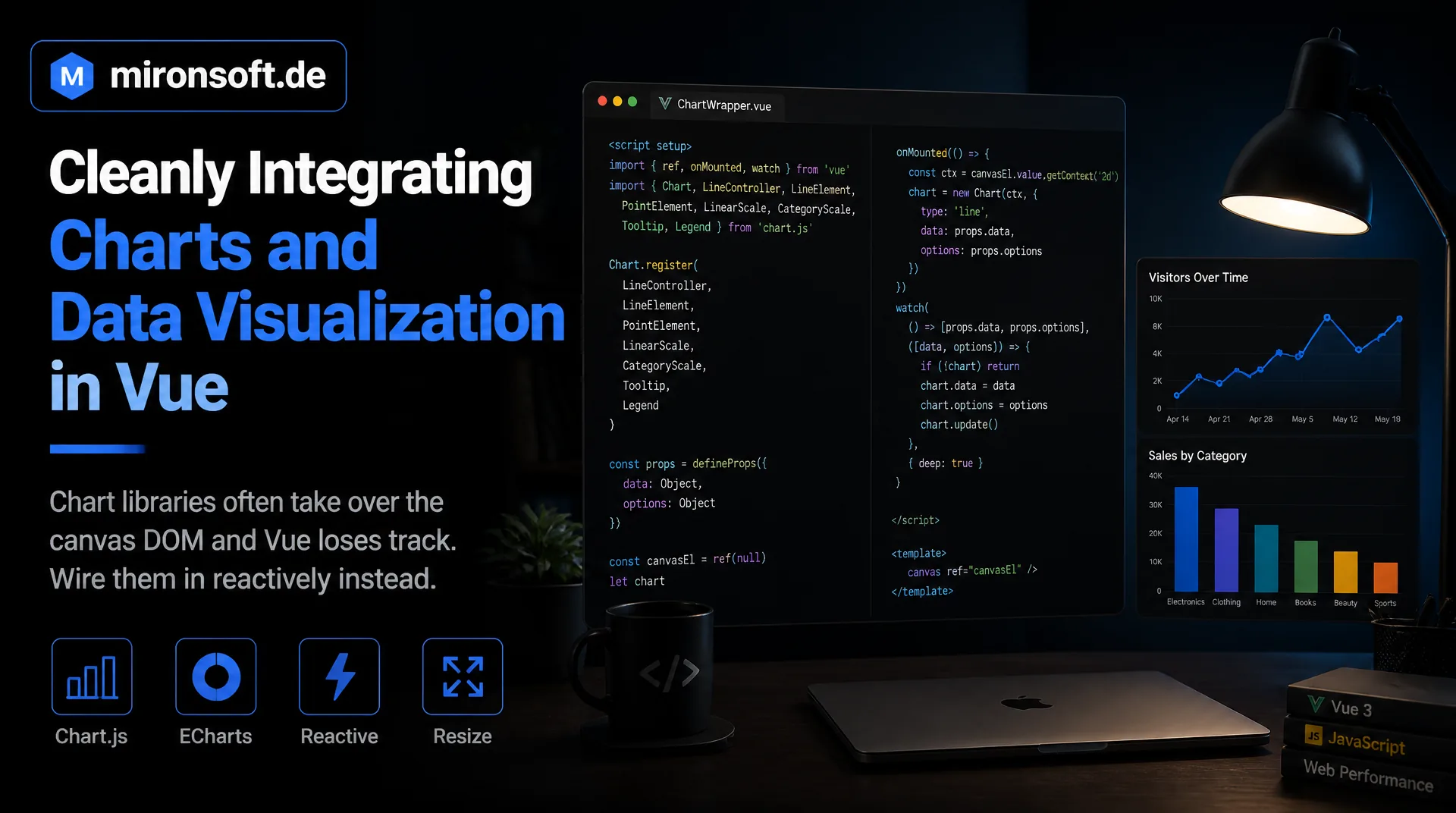 Charts und Datenvisualisierung in Vue sauber einbinden