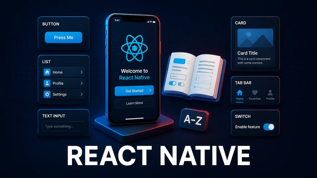 React Native Referenz: Themen, Komponenten & Beispielprojekte