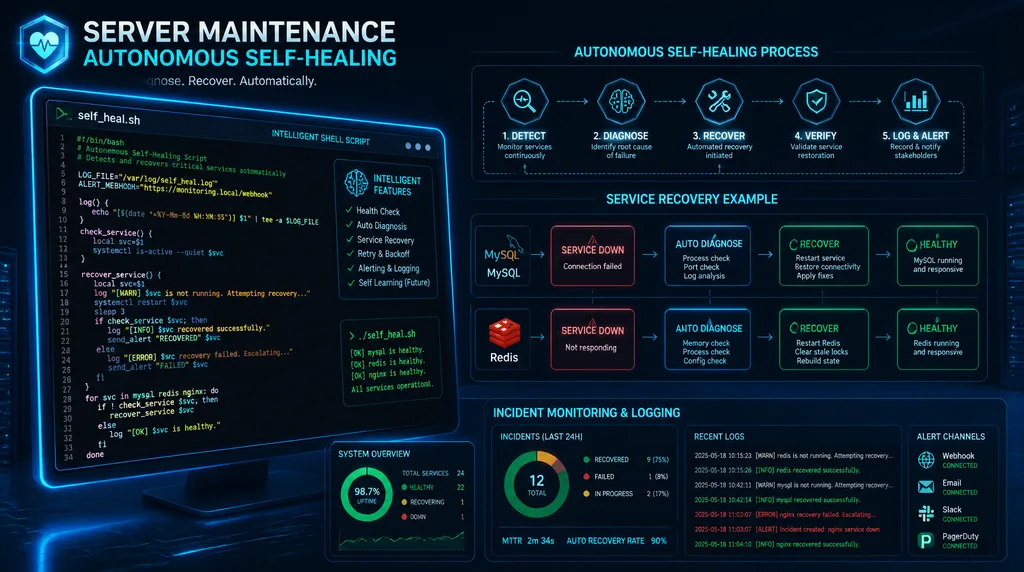 Server maintenance at mironsoft