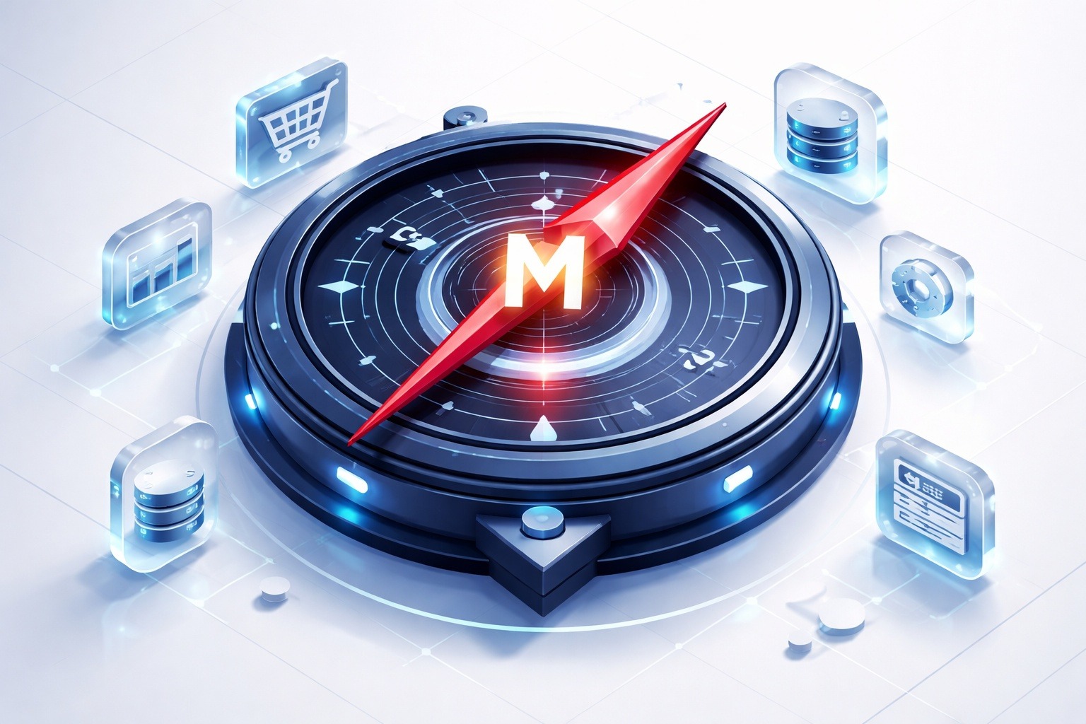 Die Kompass der Entscheidung