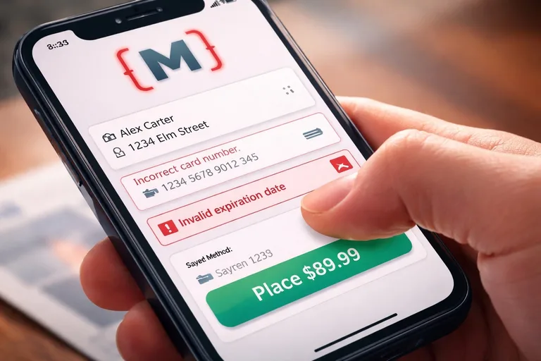 Mobile-First Checkout Visualisierung – mironsoft