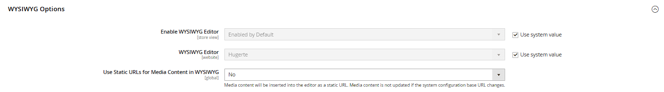 WYSIWYG-Editor