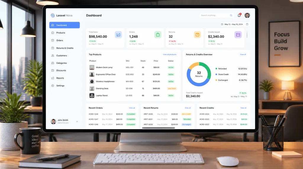 Laravel Nova bei mironsoft