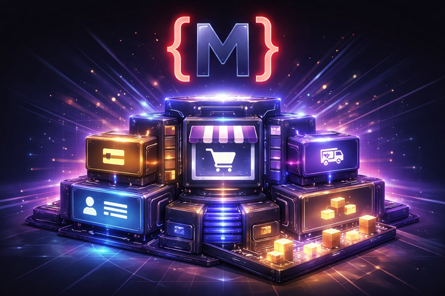 Die modulare Shop-Maschine