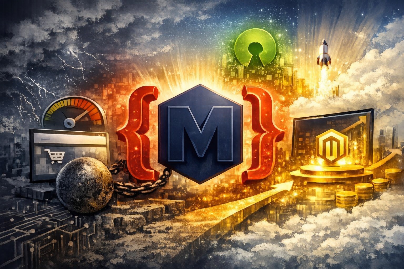 Infografik - Luma vs. Hyvä Performance - mironsoft