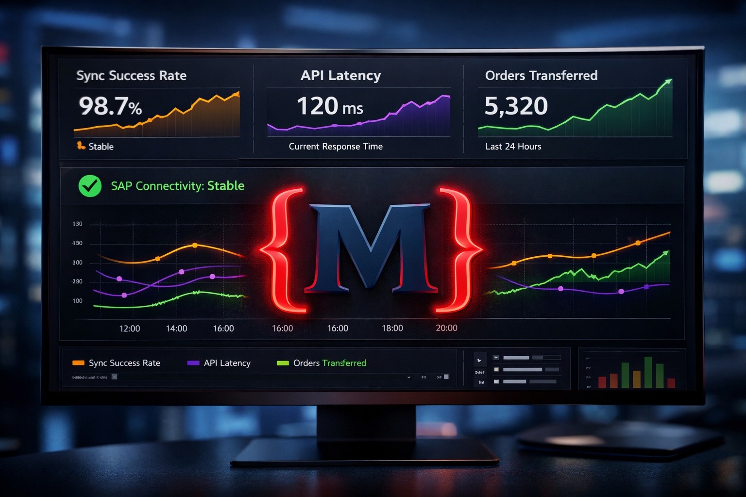 Das Echtzeit-Dashboard der Datenströme