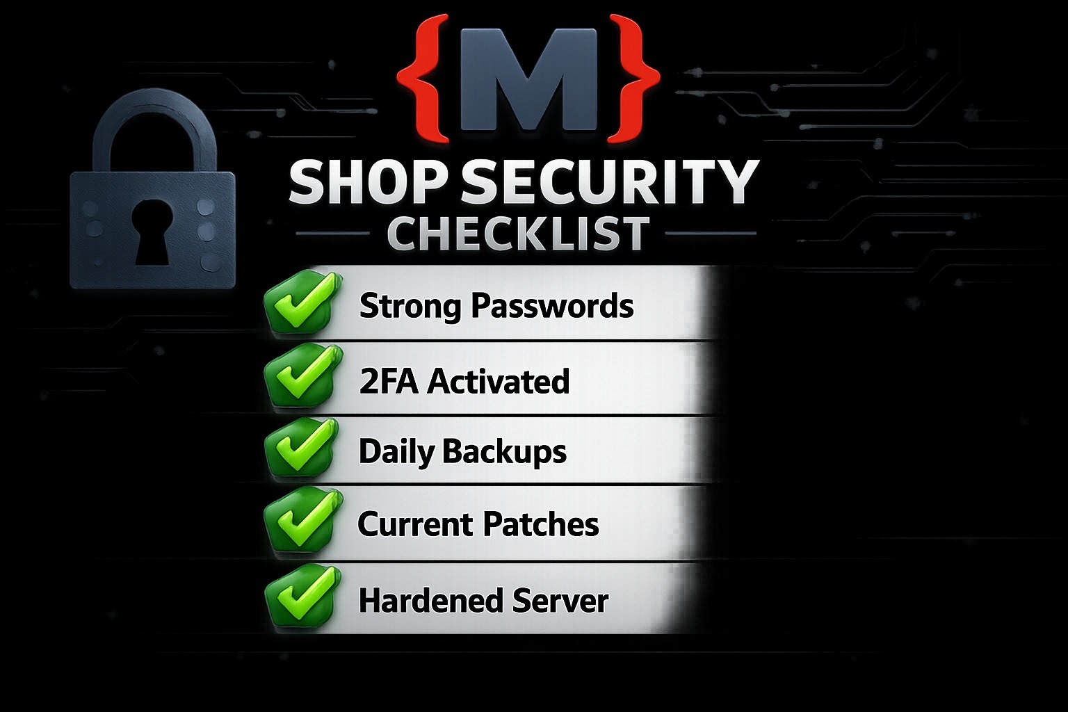 Checkliste für Shopbetreiber