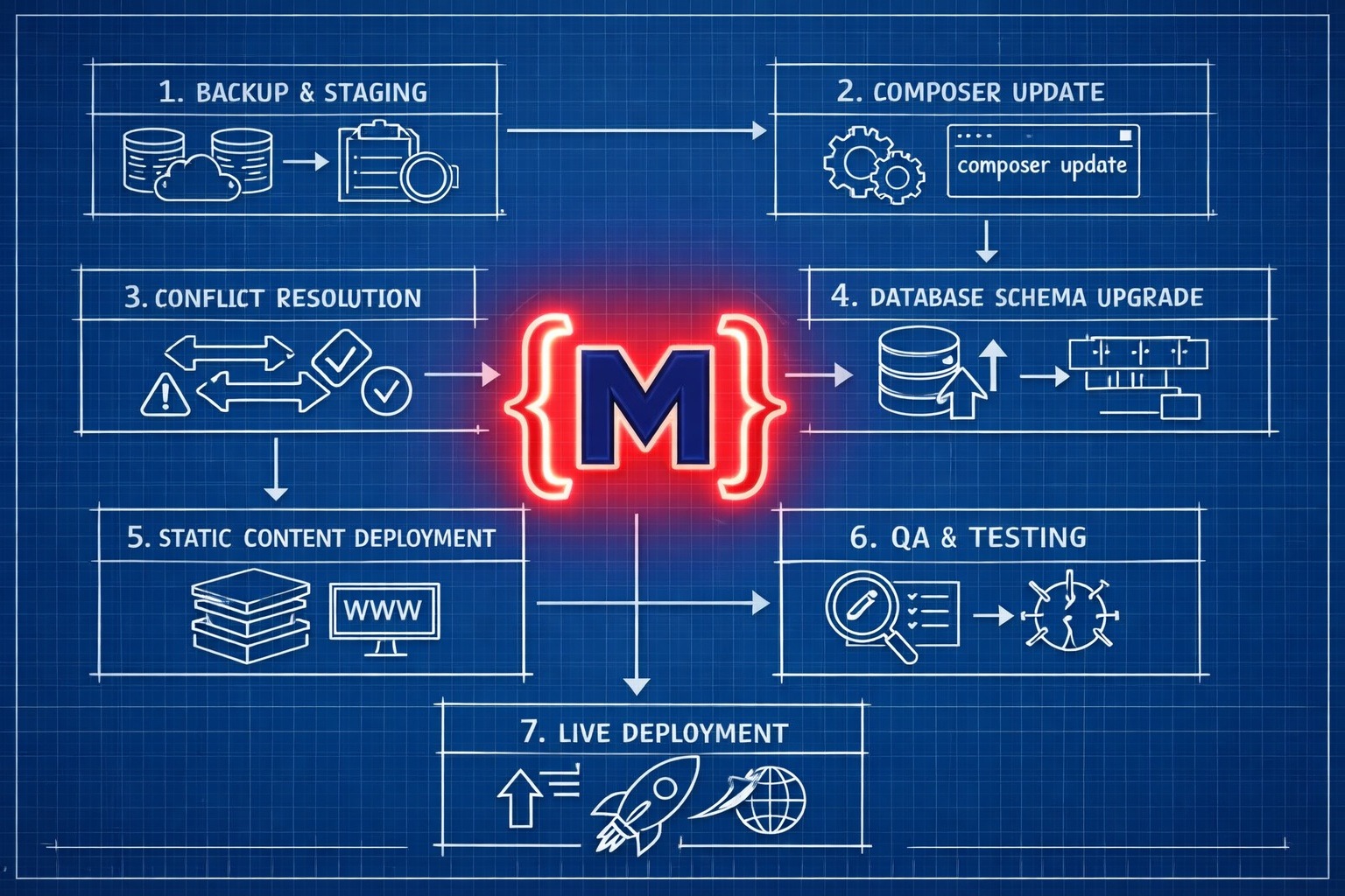 Der Upgrade-Workflow als Blueprint